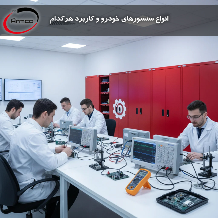 انواع سنسورهای خودرو و کاربرد هرکدام | Armco Plus