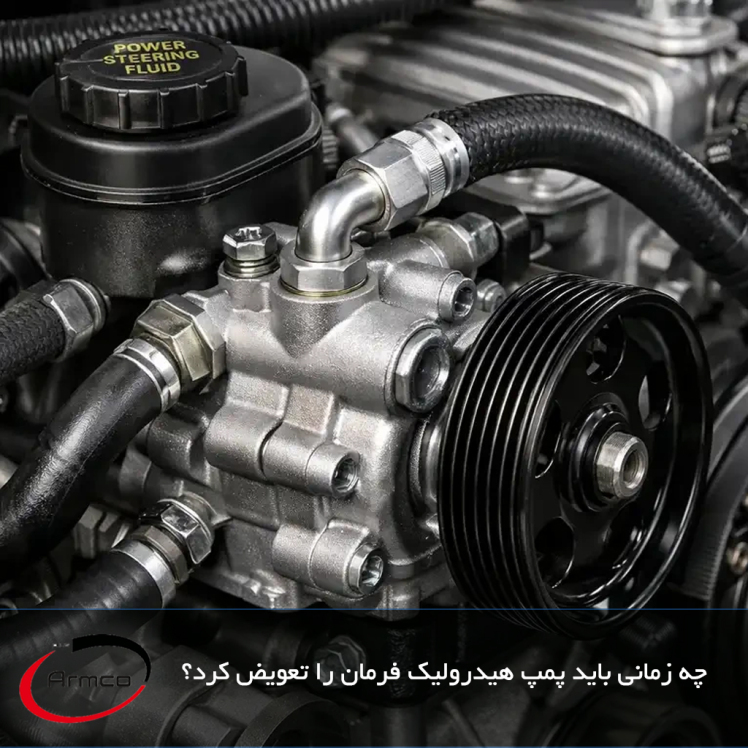 چه زمانی باید پمپ هیدرولیک فرمان را تعویض کرد؟ راهنمای کامل تشخیص، علائم و زمان مناسب تعمیر